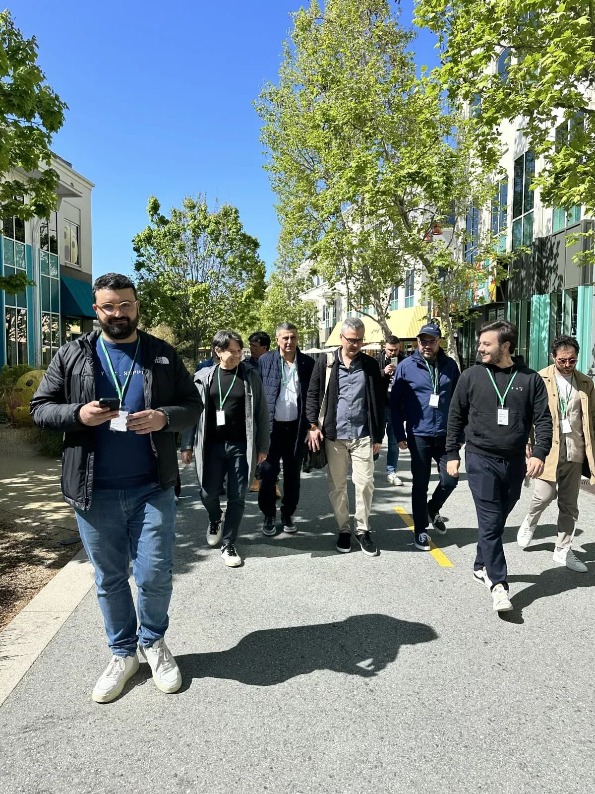 On the Meta campus, hosted by Paolo Parigi.