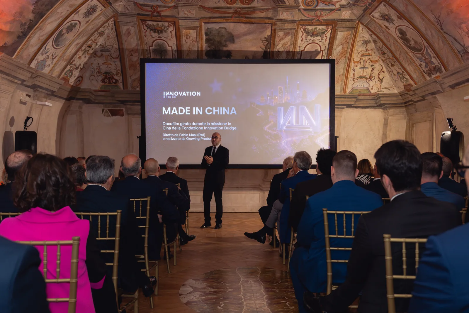 Dettaglio della serata di networking Innovation Bridge