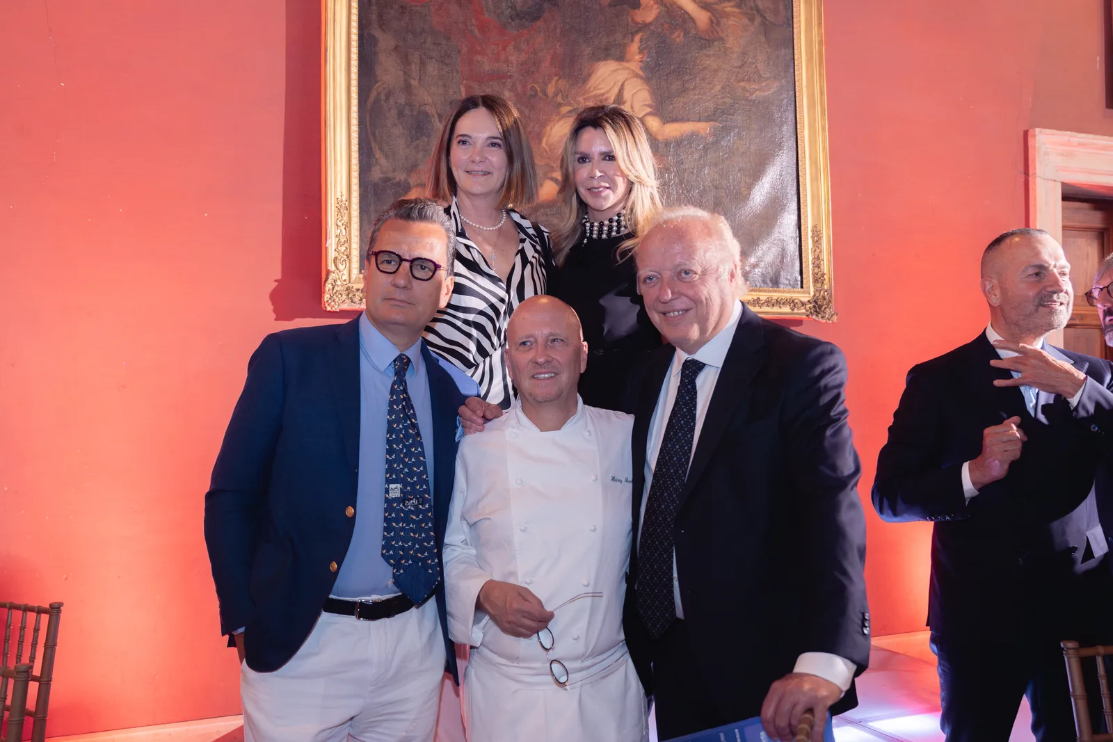 Foto di gruppo alla Serata di Networking di Innovation Bridge al Castello Boncompagni Viscogliosi