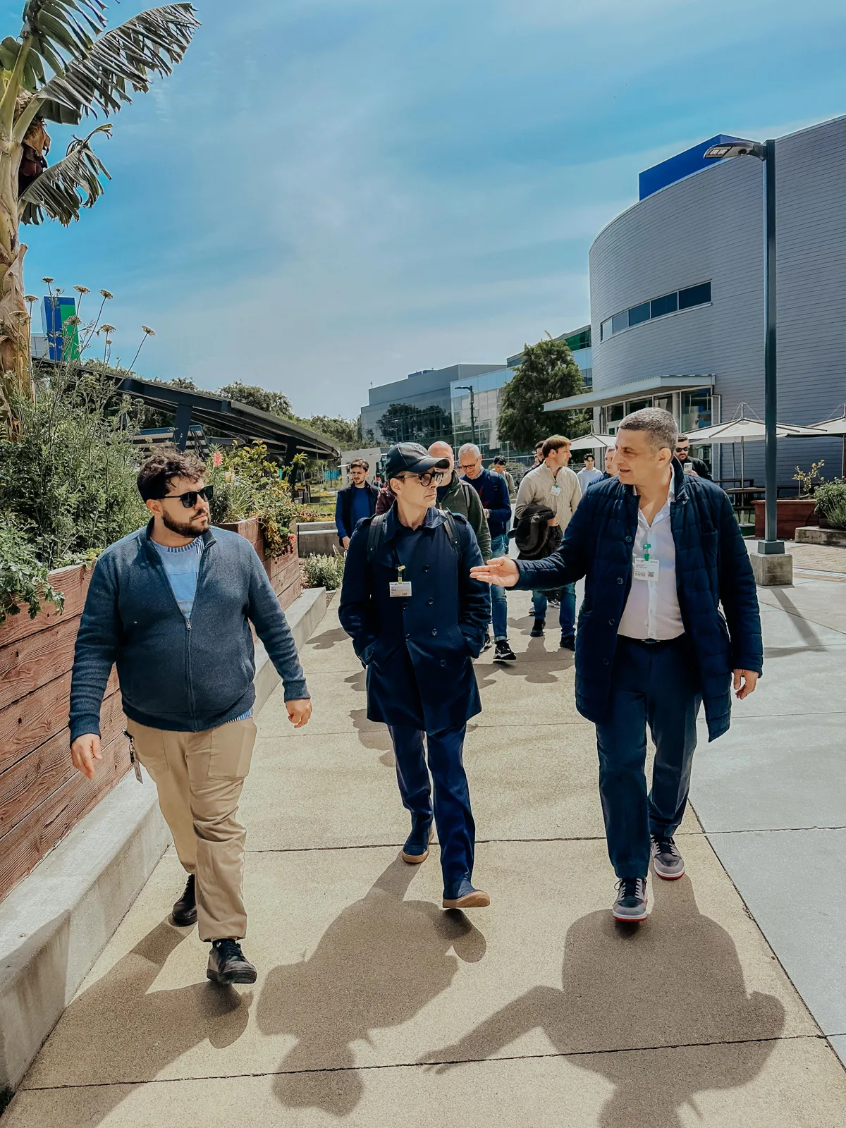 La delegazione Innovation Bridge al campus Google — Silicon Valley 2025