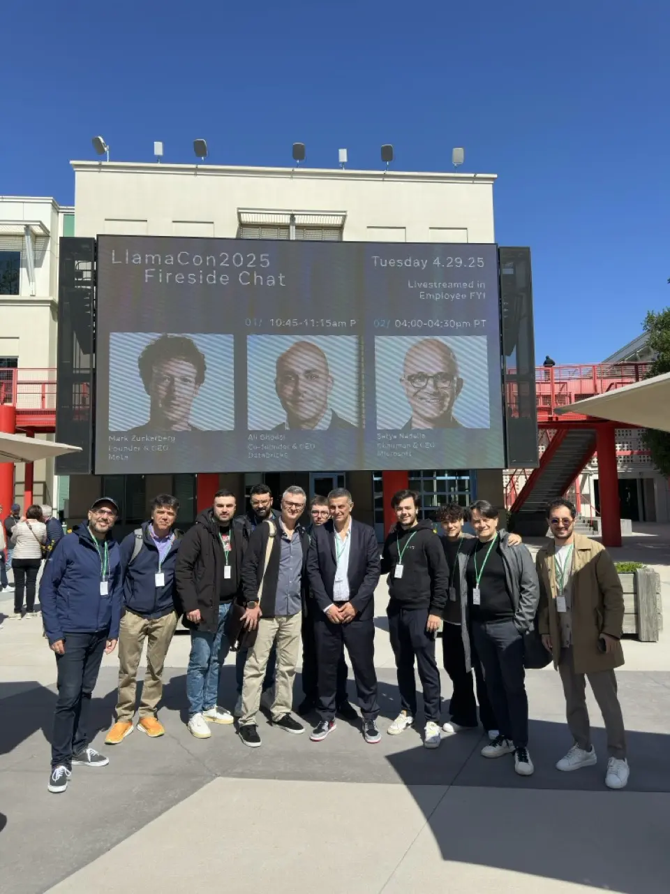 Delegazione a Meta, LlamaCon — Silicon Valley 2025